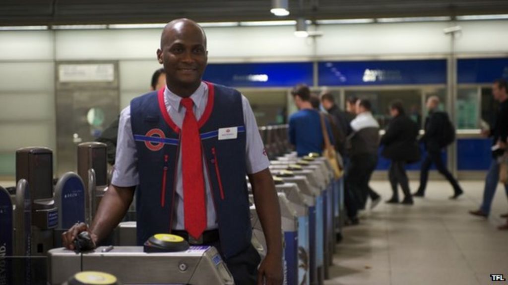 London Underground staff get new designer uniform BBC News