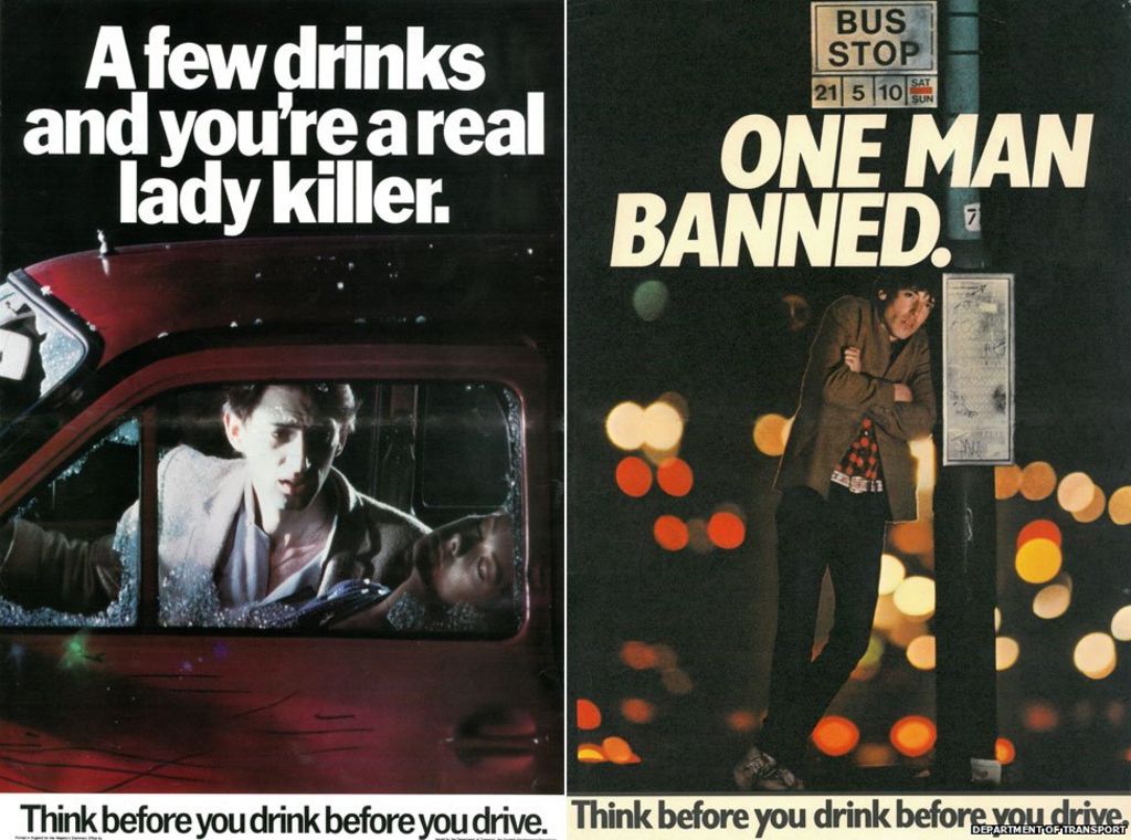 50 Years Of Truly Shocking Drink Driving Adverts Bbc News 