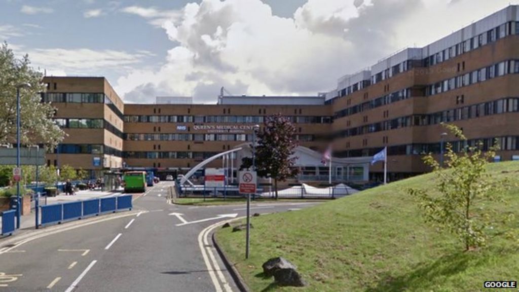 Nottingham Queen's Medical Centre Visitors Face Long Queues - Bbc News