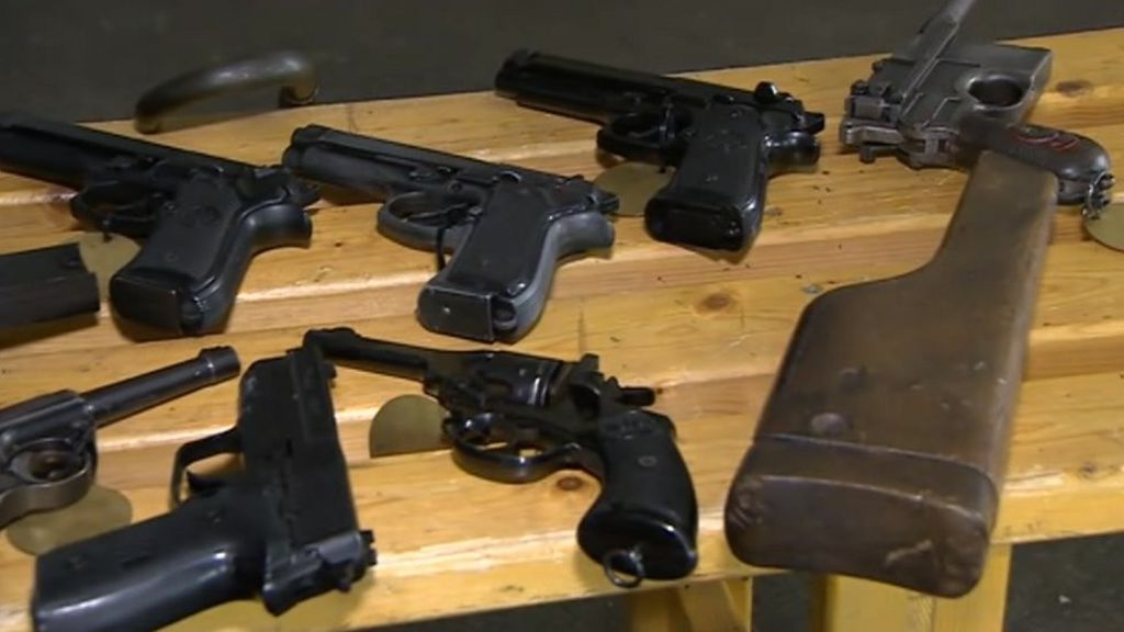 Gun amnesty held by Northumbria Police BBC News