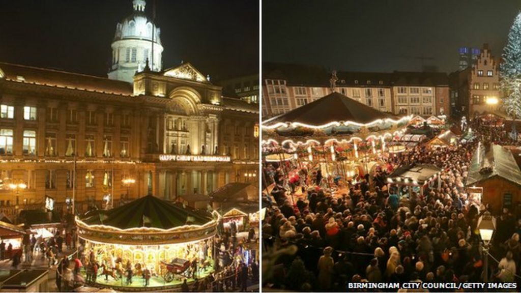 Birmingham's German Market sees 'record number' of visitors BBC News