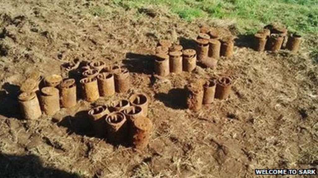 Nearly 80 World War Two landmines found in Sark BBC News