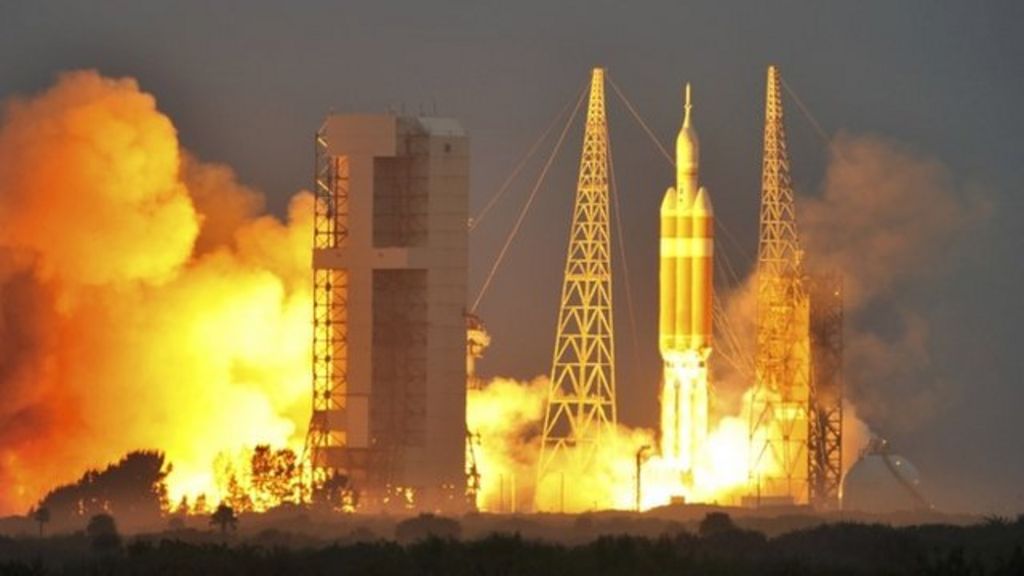 Nasa’s Orion deep space capsule launches BBC News