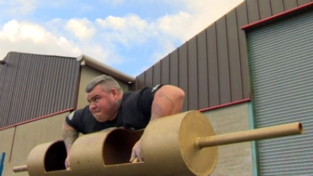Sean O'Hagan Living large with Ulster's strongest man BBC News