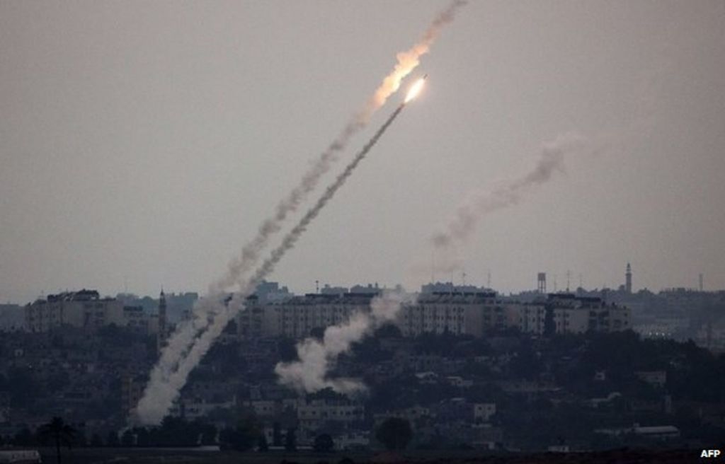 Balas Tiga Roket Dari Jalur Gaza Israel Hantam Fasilitas Militer Hamas 