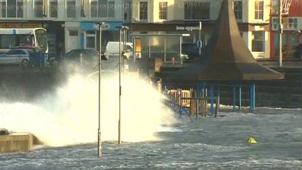 Weather High winds alert as storm hits Northern Ireland BBC News