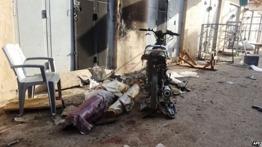 nigeria-violence-two-suicide-attacks-near-busy-kano-market-bbc-news