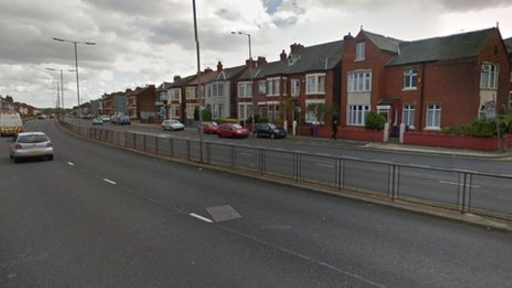 Walton car crash Man arrested after two men injured BBC News