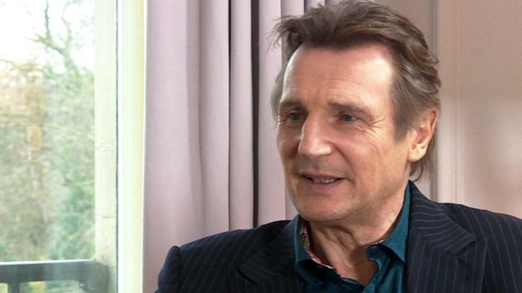 Liam Neeson surprised to be an action hero - BBC News