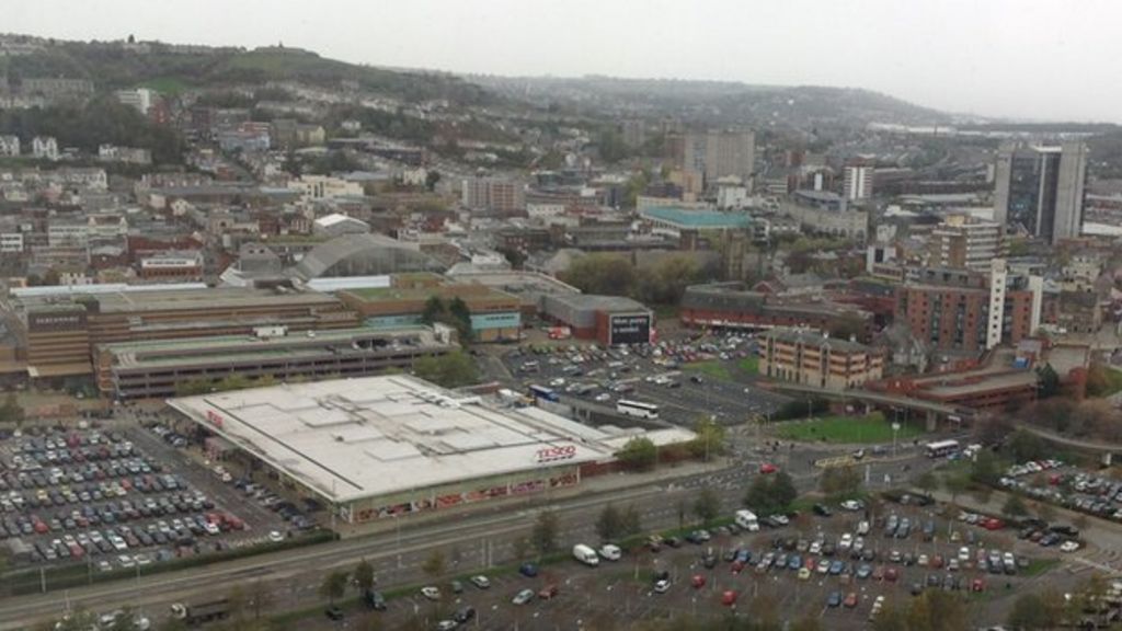 Major redevelopment plan for Swansea city centre BBC News