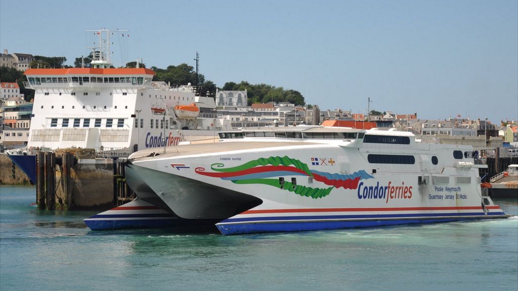 Channel Islands Ferry Services Disrupted By Weather - BBC News