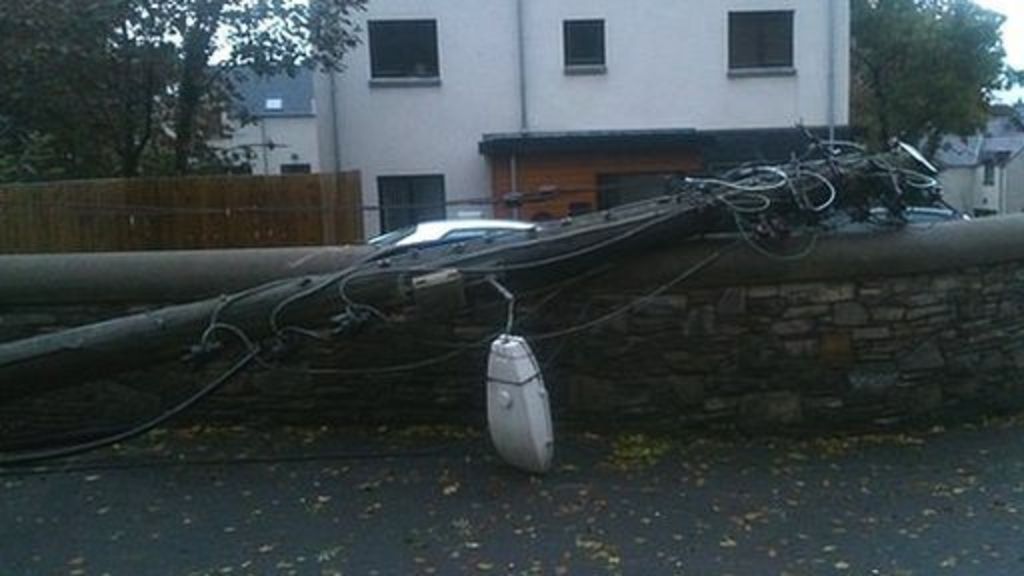 Northern Ireland Electricity in warning over stormy weather BBC News