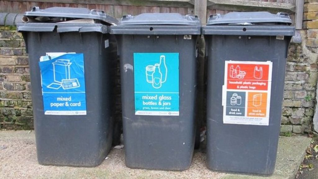 Three strikes bin ban for Hampshire recyclers BBC News
