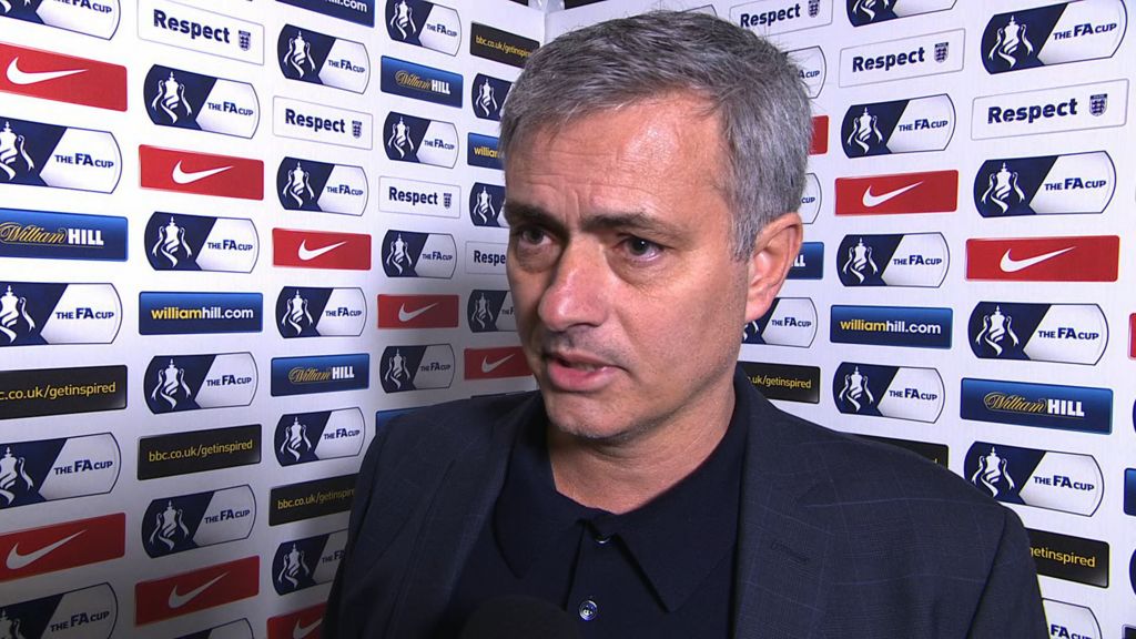 Chelsea 2-4 Bradford: Jose Mourinho Calls Upset 'a Disgrace' - BBC Sport