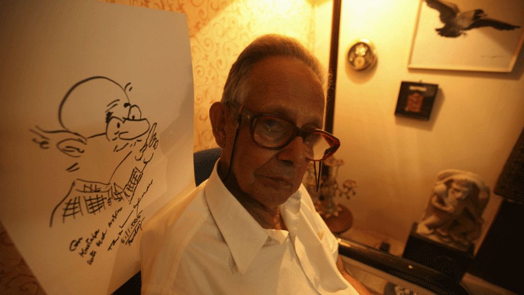 Times of India cartoonist RK Laxman dies after illness - BBC News