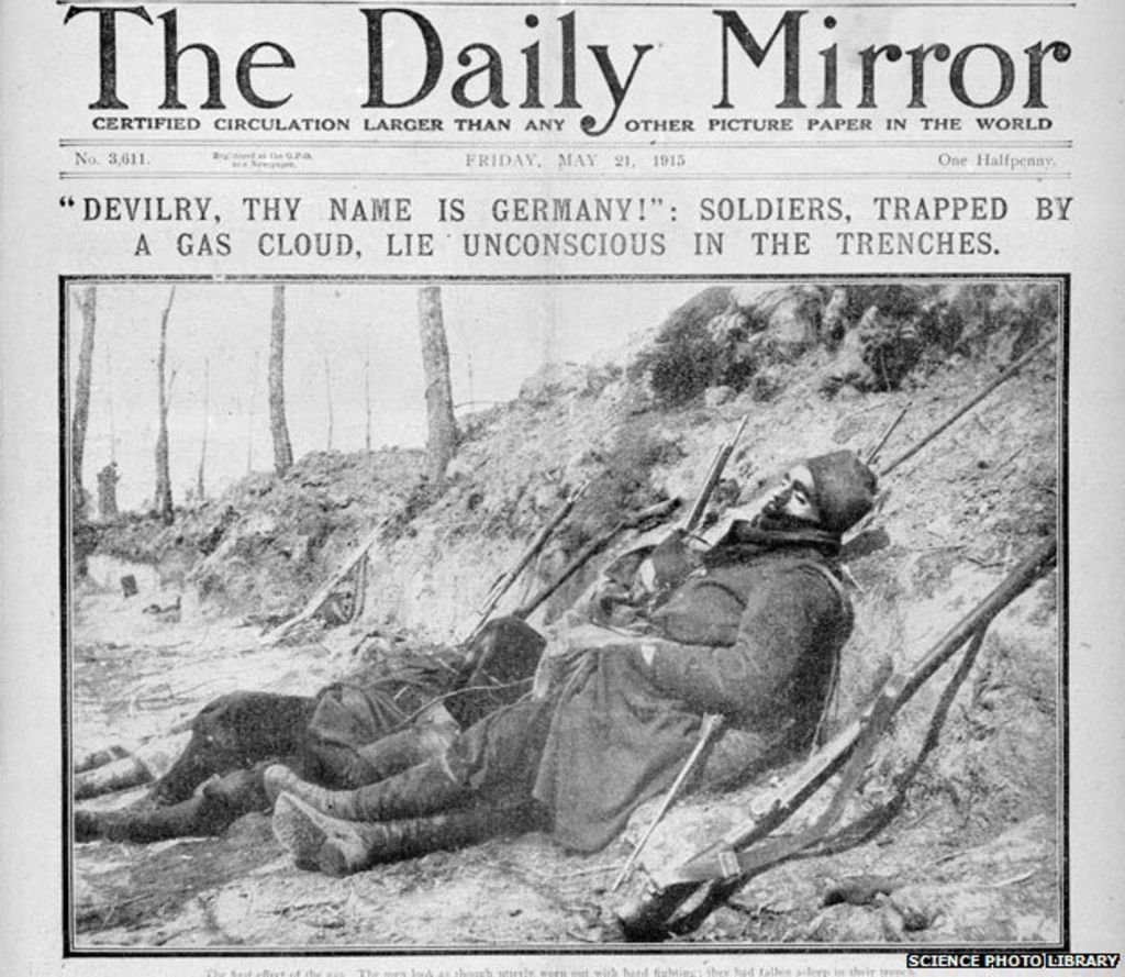 How Deadly Was The Poison Gas Of WW1 BBC News