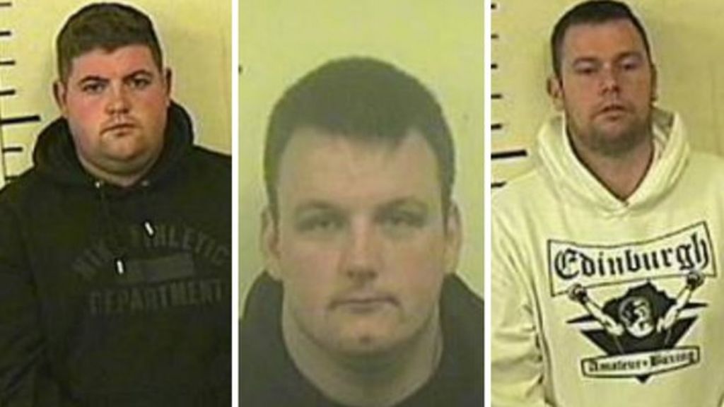 Three jailed over organised crime offences in Edinburgh BBC News