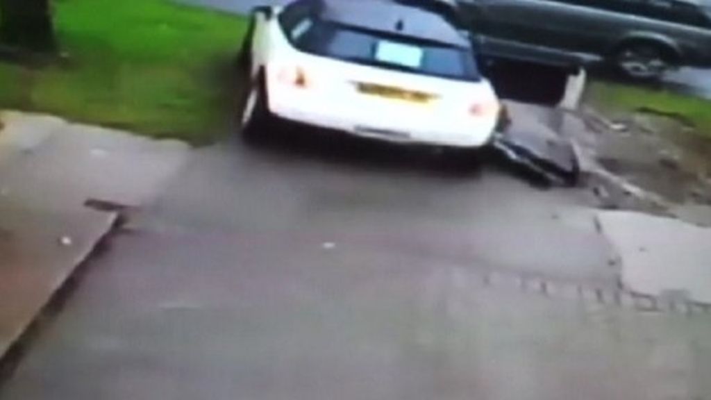 Arrest after Bartley Green 'carjack' CCTV released BBC News