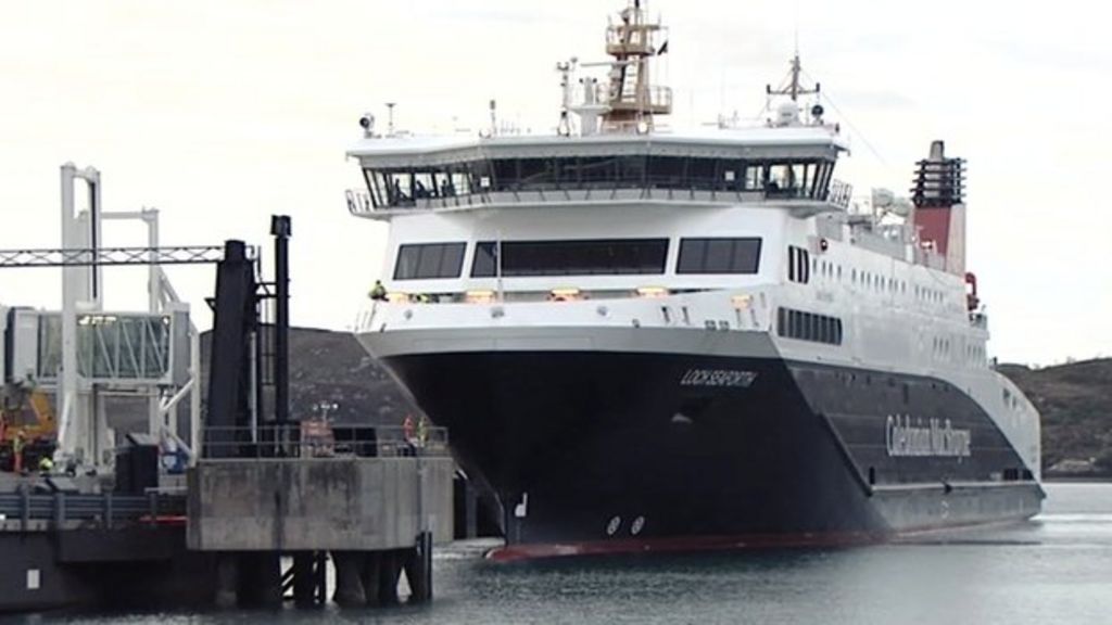 New MV Loch Seaforth makes first passenger sailing BBC News
