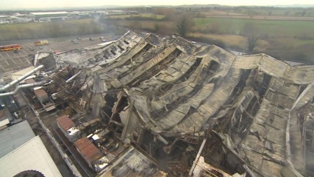Dowty fire Gloucestershire factory 'severely damaged' BBC News
