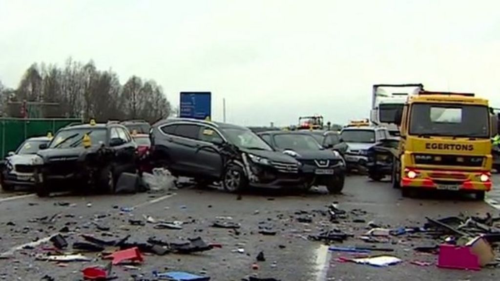 Four People Killed In Crashes On The M1 And M40 BBC News 