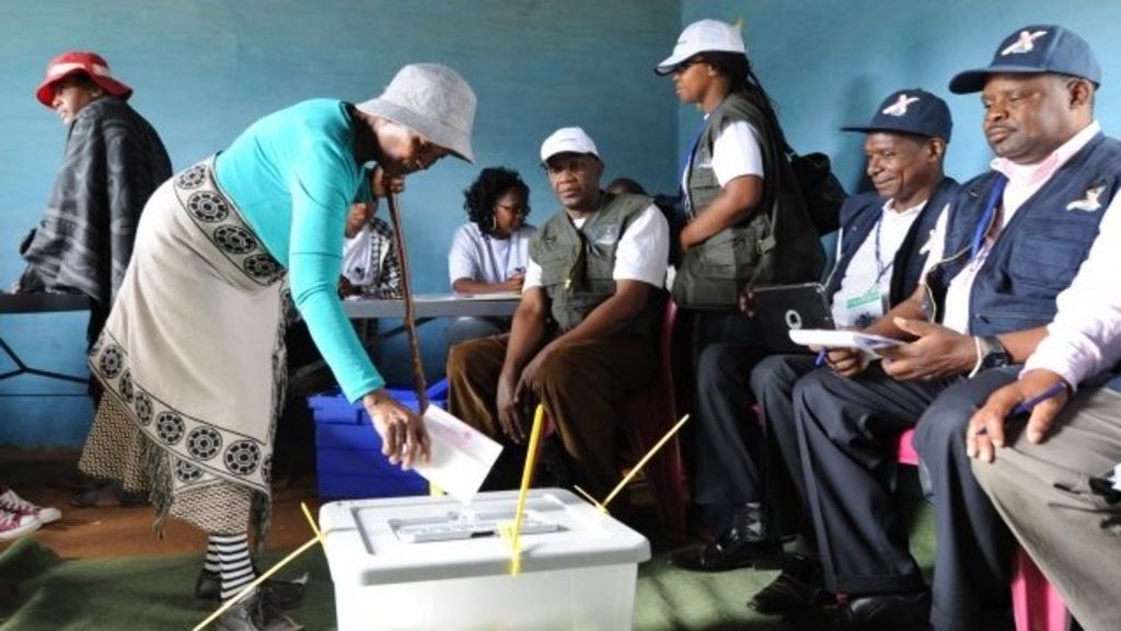 Lesotho votes in poll aimed at easing political crisis BBC News