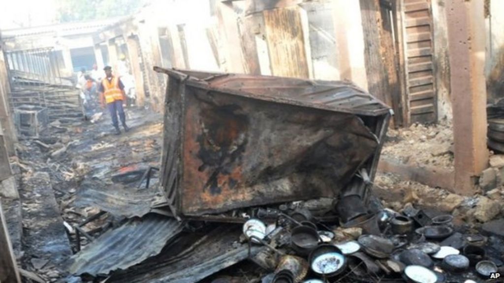 Nigerian Female Bomb Suspect Beaten To Death By Mob Bbc News 