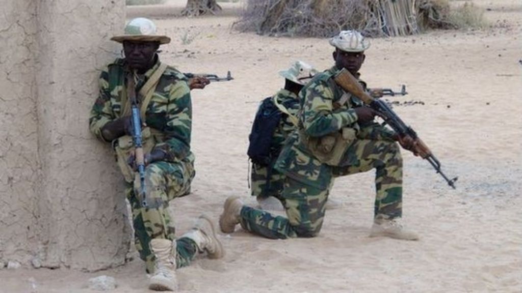 US Led Exercise In Chad Prepares Troops To Fight Terror BBC News    81492056   Operationflintlock,chadiansoldiers2 