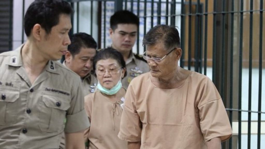 Parents Of Thai Ex Princess Given Jail Term For Lese Majeste Bbc News