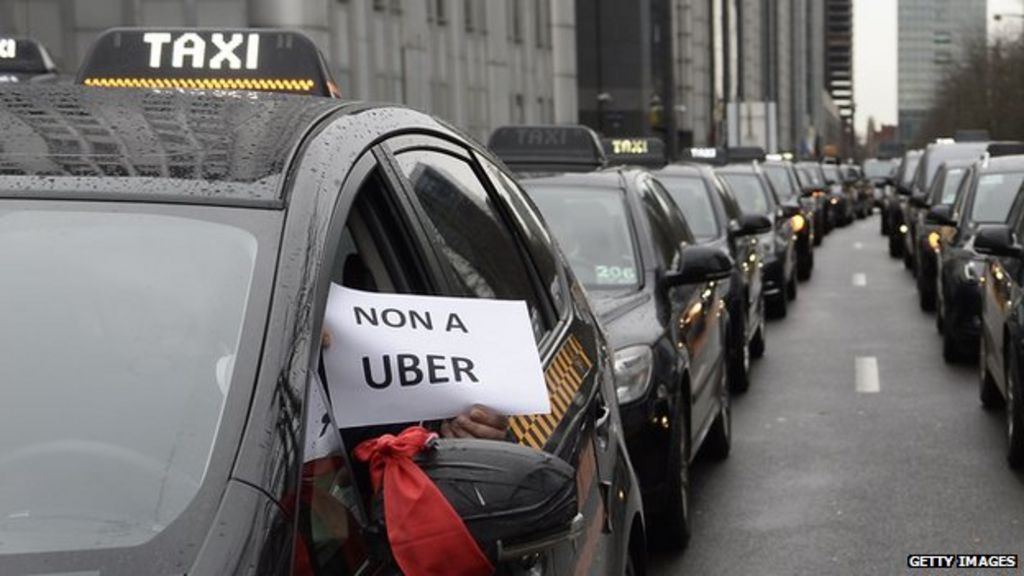 Uber banned in Germany as police swoop in other countries BBC News