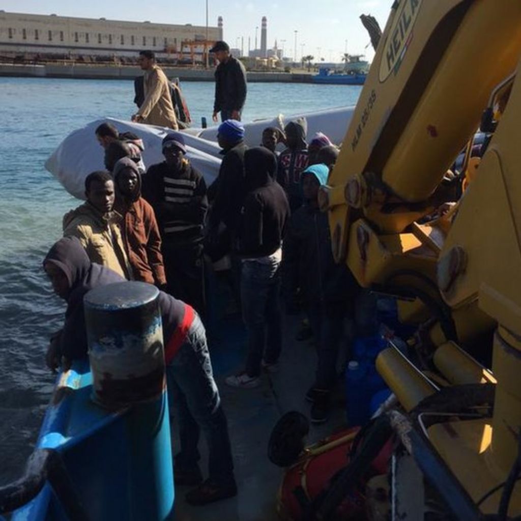 In Pictures: The Migrants Willing To Risk Death At Sea - BBC News