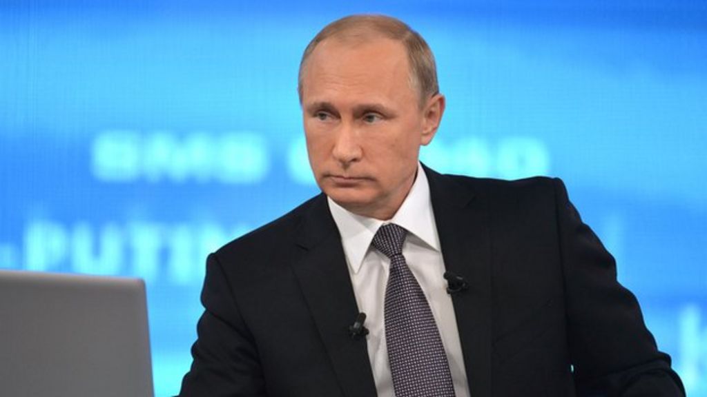 Putin Condemns Kiev Over Blockade Of East Ukraine Bbc News