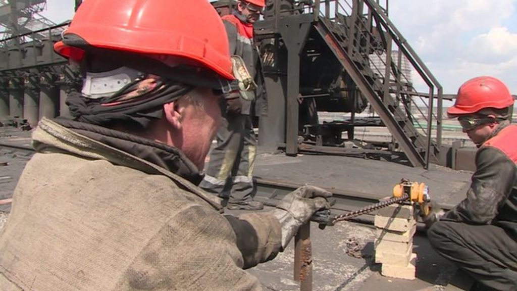 Ukraine crisis The factory that has been shelled 165 times BBC News