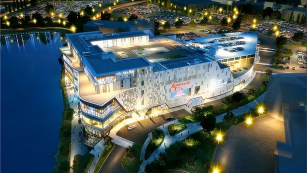 Resorts World Birmingham: Behind the scenes of the build - BBC News
