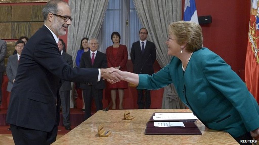 Chilean President Appoints New Cabinet Bbc News