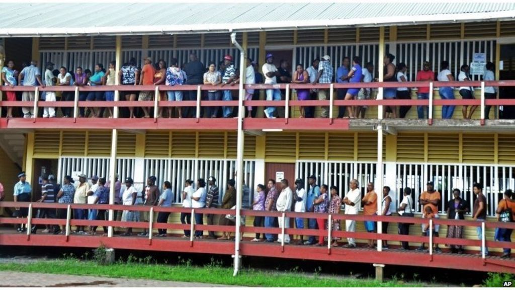 Guyana Votes In General Election - BBC News