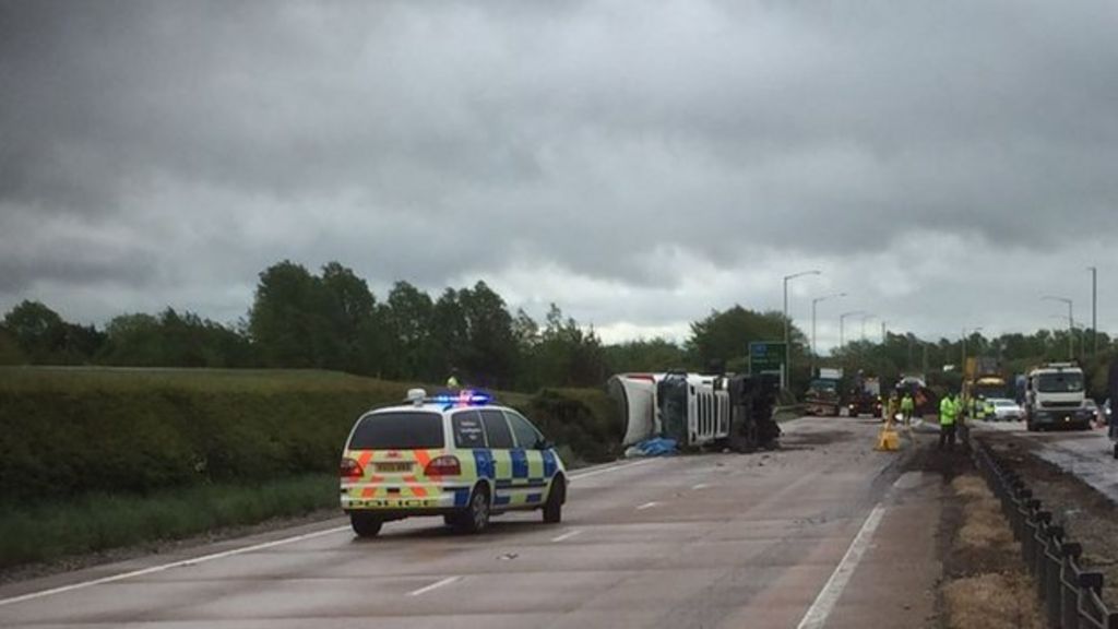 Uttoxeter A50 Fatal Crash Lorry Driver Named Bbc News