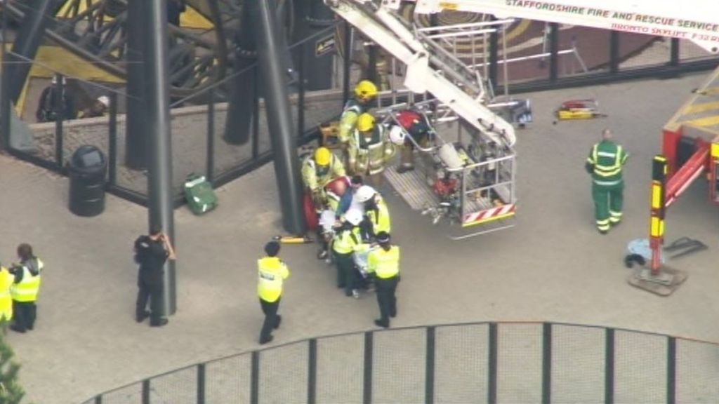 Injured Rescued From Alton Towers Smiler Rollercoaster BBC News injured-rescued-from-alton-towers-smiler-rollercoaster-bbc-news