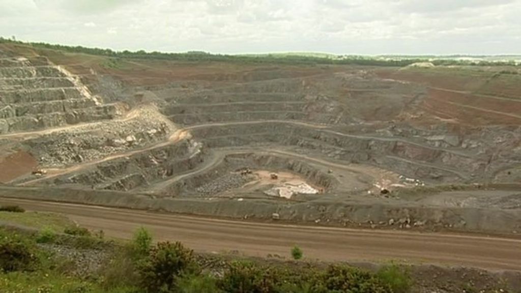 Bardon Quarry expansion work begins - BBC News