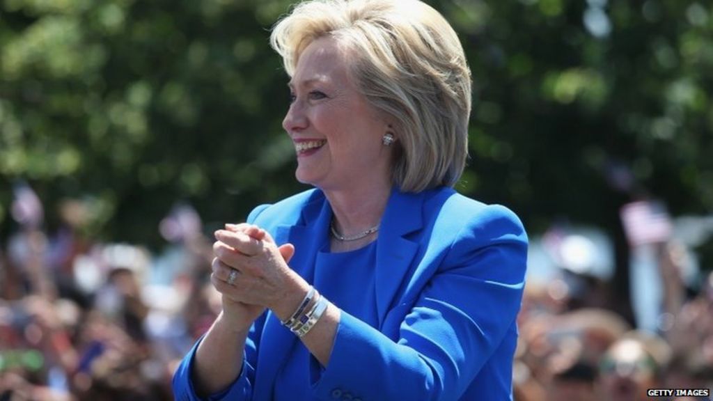 Hillary Clinton kicks off 2016 campaign in New York - BBC News