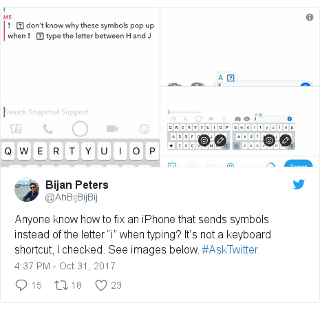 Apple fixes iPhone letter 'i' bug - BBC News