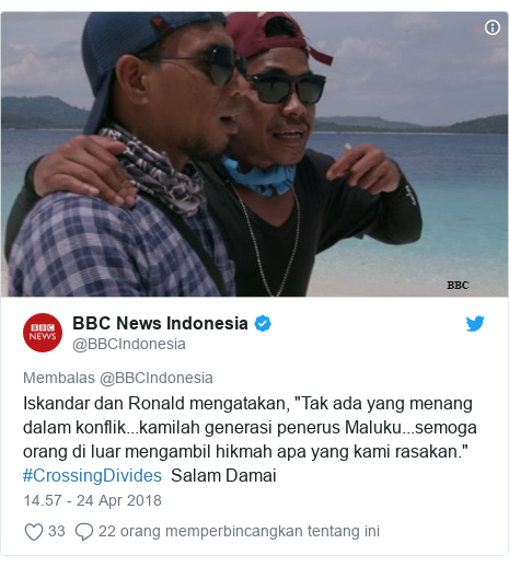 Inspirasi perdamaian dari Ambon: 'Kamu rasa, saya rasa 