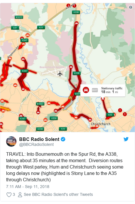 Bournemouth A338 Spur Road: Council apologises over delays - BBC News