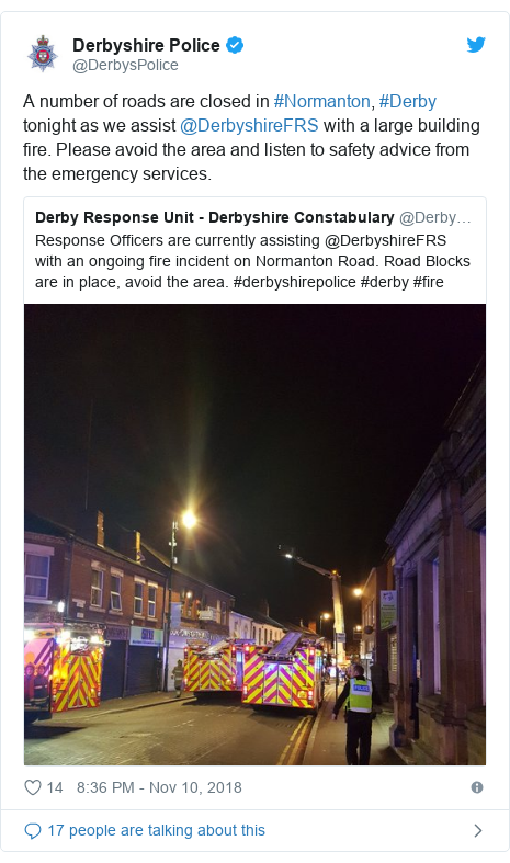 Normanton fire prompts evacuation of 100 homes - BBC News