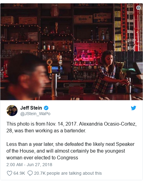 Alexandria Ocasio-Cortez: Millennial beats veteran ...