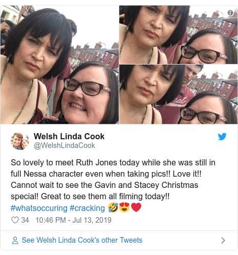 Gavin and Stacey: James Corden and Ruth Jones buy ice ...