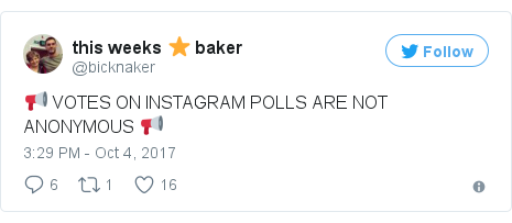 Twitter post by @bicknaker