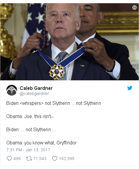 Obama sends 'bro' Biden a meme for his birthday - BBC News