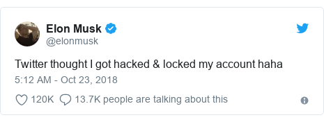 Elon Musk says Twitter blocked him after Bitcoin tweet - BBC News