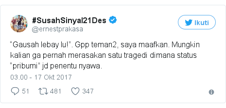 Mengapa istilah 'pribumi' dalam pidato Anies Baswedan 